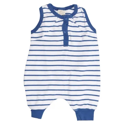 Rompers (Blue, White) from Basic U Cotton