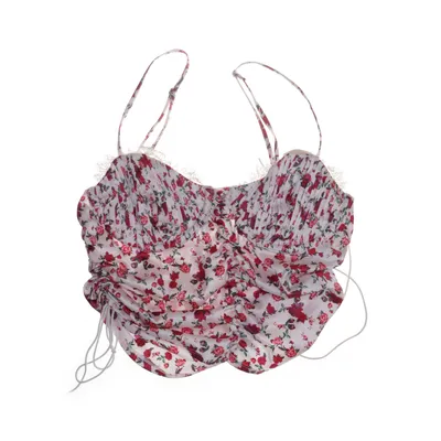 Bustier (Wit, Meerkleurig) van For Love & Lemons Katoen, Elastaan, Polyamide, Polyester