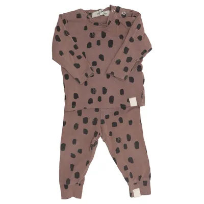 Ensemble (Marron, Noir) de I Dig Denim Élasthane, Coton biologique