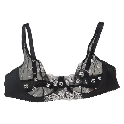 Bra (Black) from Exclusif Cotton, Elastane