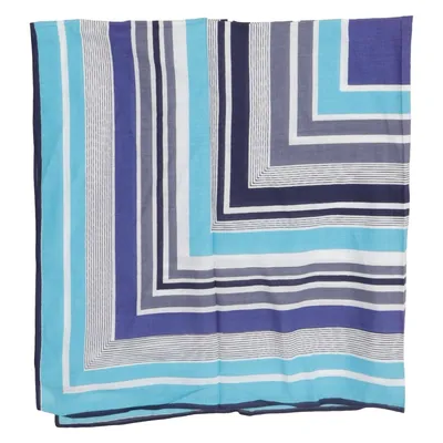 Zakdoek (Blauw, Wit, Grijs) van Belvedere Katoen