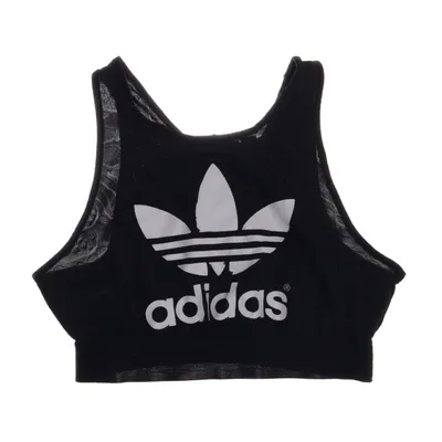 Sports bra (Black) from Adidas Elastane, Polyester