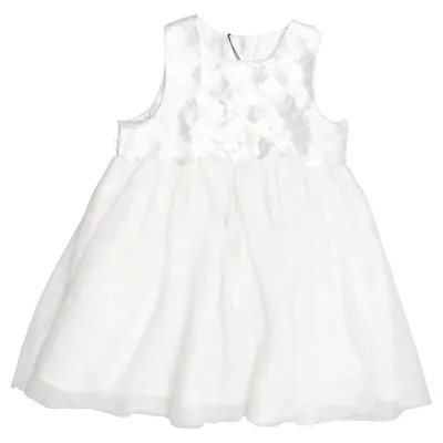Flower girl dress (White) Polyester