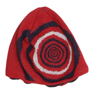 Beaniehue (Rød, Flerfarvet) fra Seger Akryl