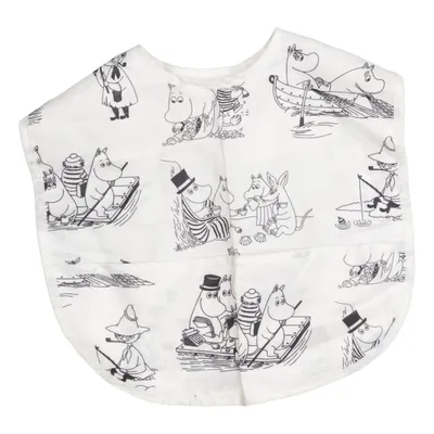 Bavoir  (Blanc, Noir) de Moomin