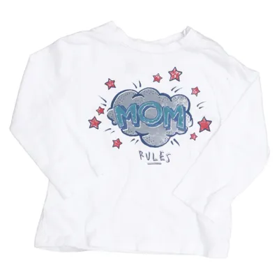 Lange mouwen shirt (Wit, Meerkleurig) van Zara BabyBoy Katoen