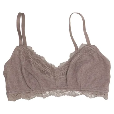 Brassière (Marron) de Cream Coton, Élasthane