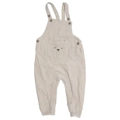 Latzhose (Beige) von Newbie by KappAhl Baumwolle