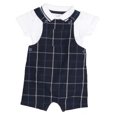 Sæt (Blå, Hvid) fra Primark Baby Bomuld