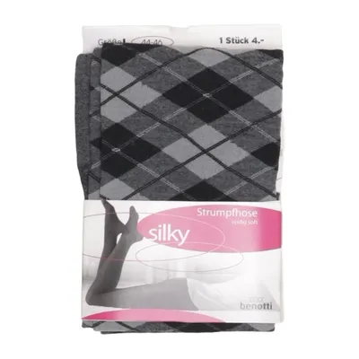 Panty (Zwart, Grijs) van Gina Benotti Elastaan, Polyamide