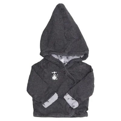 Capuchon sweater (Grijs) van Dopo Dopo Katoen