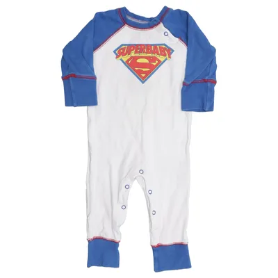 Rompers (White, Blue, Multicolored) from DC Comics Cotton