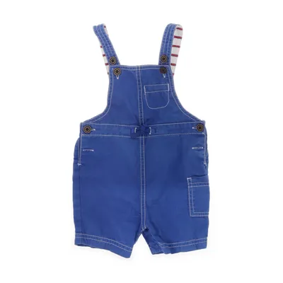 Dungaree shorts (Blue) from Next Baby Cotton