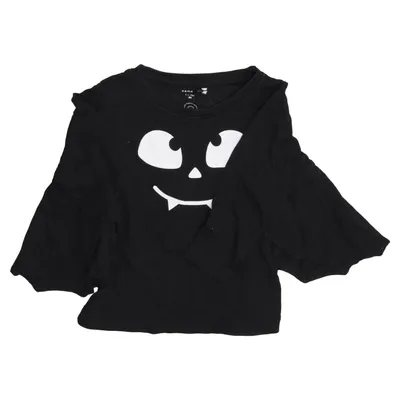 Langærmet t-shirt (Sort) fra Name It Økologisk bomuld