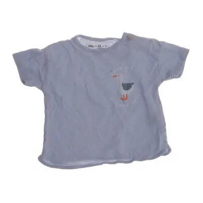T-shirt (Bleu) de Zara Coton