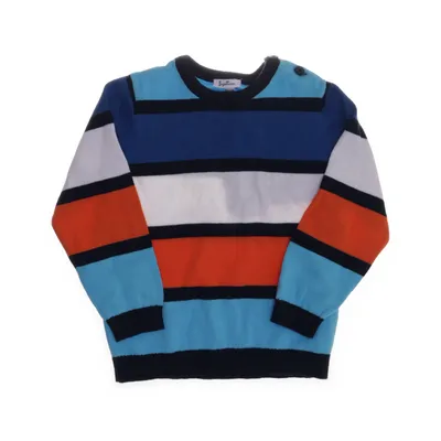 Sweater (Blue, White, Orange, Black) from Fagottino Cotton