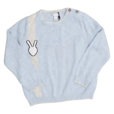 Pull-over (Bleu, Gris) de Livly Coton