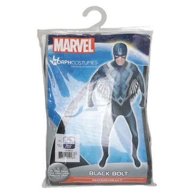 Fancy dress (Black Bolt) from Marvel Elastane, Polyester