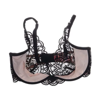 BH (Svart, Rosa) från Hunkemöller Elastan, Polyamid