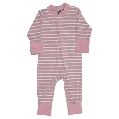 Rompers (Pink, White) from Polarn O. Pyret Organic cotton