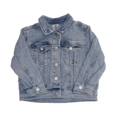 Jeansjacka (Blå) från H&M Bomull, Elastan