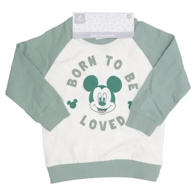Sweatshirt (Grøn, Hvid) fra Disney Baby Bomuld