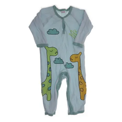 Barboteuse (Bleu, Multicolore) de Baby by Lindex Coton