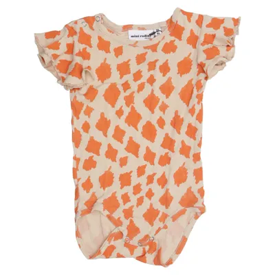 Body (Beige, Orange) von Mini Rodini Bio-Baumwolle