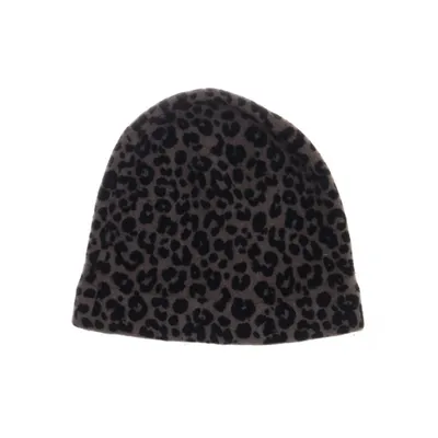 Beanie (Beige, Zwart) van Maya Copenhagen Wol