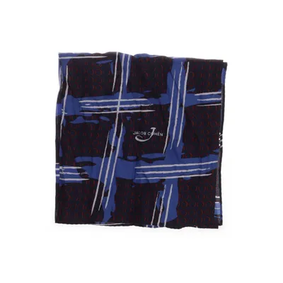 Scarf (Blå, Röd, Vit) från Jacob Cohen Bomull, Silke