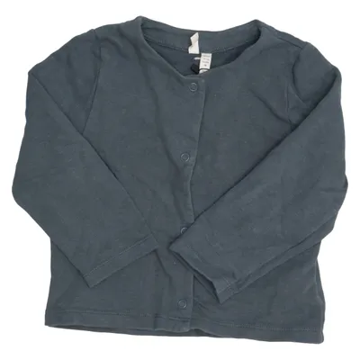 Cardigan (Bleu) de Gray Label Élasthane, Coton biologique
