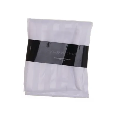 Shower curtain (White) from Lord Nelson Polyester