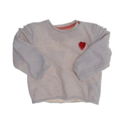 Sweatshirt (Gris) de Noppies Coton recyclé, Polyester recyclé
