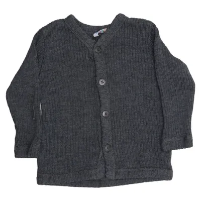 Cardigan (Grå) fra Joha Merinould
