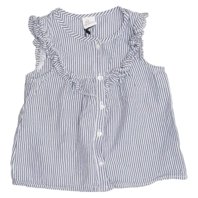 Haut (Bleu, Blanc) de H&M Coton