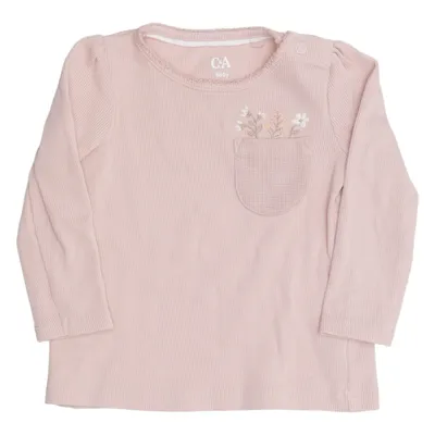 Long sleeve T-shirt (Pink) from Baby C&A Cotton