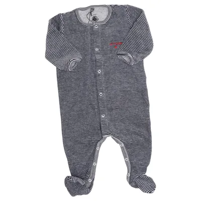 Barboteuse (Bleu, Blanc) de Petit Bateau Coton
