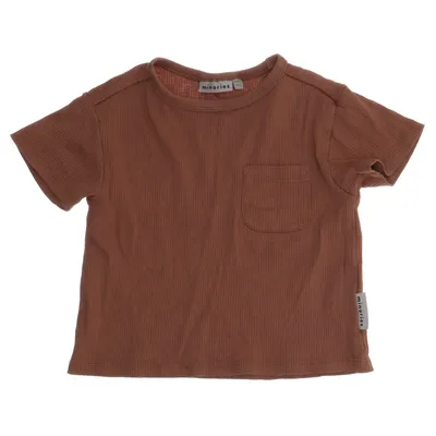 T-shirt (Brun) från Minories Bomull, Elastan