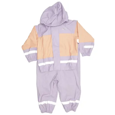 Regnställ (Lila, Orange) från Rusk Polyester, Polyuretan