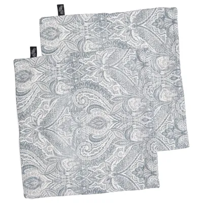Cushion cover (Gray, White) from Nina Royal
