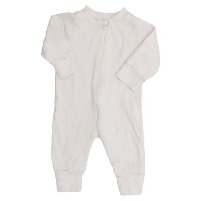 Strampler (Beige) von Tiny One Elasthan, Bio-Baumwolle