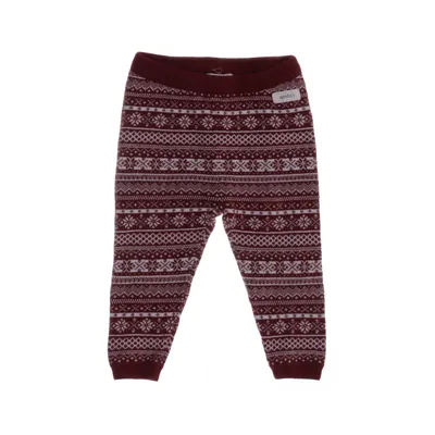 Pants (Red, White) from Newbie by KappAhl Cotton