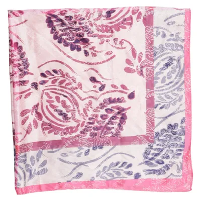 Silketørklæde (Pink, Lilla, Flerfarvet) fra Zara Polyester
