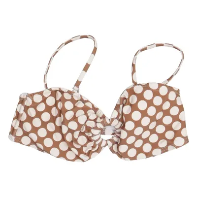 Haut de bikini (Marron, Blanc) de Object