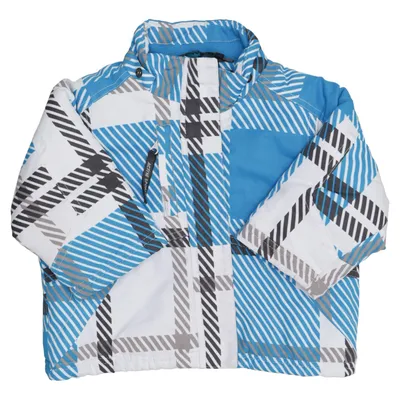 Manteau de ski (Bleu, Blanc, Gris) de Active Sports Polyamide, Polyester