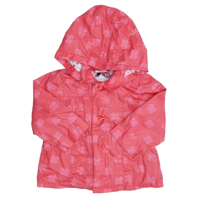 Veste imperméable (Rose, Rouge) de Vertbaudet Acrylique, Coton, Polyester