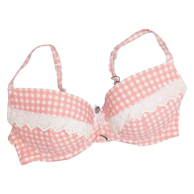 Bra (Pink, White) from Britney Spears Elastane, Polyamide