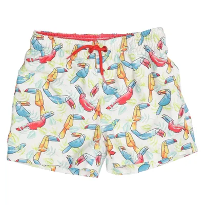 Zwemshort (Beige, Meerkleurig) van Pusblu Polyester