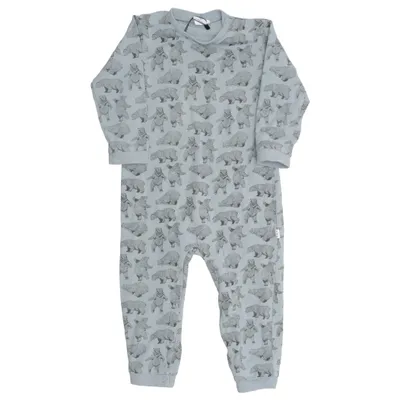 Rompers (Blue) from Luca & Lola Elastane, Organic cotton