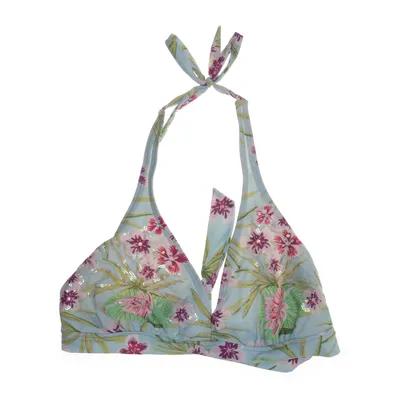 Bikiniöverdel (Blå, Flerfärgad) från Lascana Elastan, Polyamid, Polyester